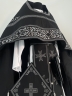 Облачення священника, вишите на габардині, вишивка "Сердечка" з вишитим галуном