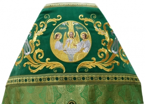 Облачение священника комбинированное из парчи