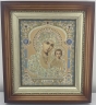 Ікони "Вінчальна пара" (літ. куп. ж-б., рам. кор., пр.) 26х23см
