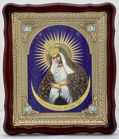 Ікона Богородиці "Остробрамська" 48х42см
