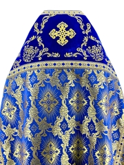 Облачення священника комбіноване з парчі, з вишитим опліччям