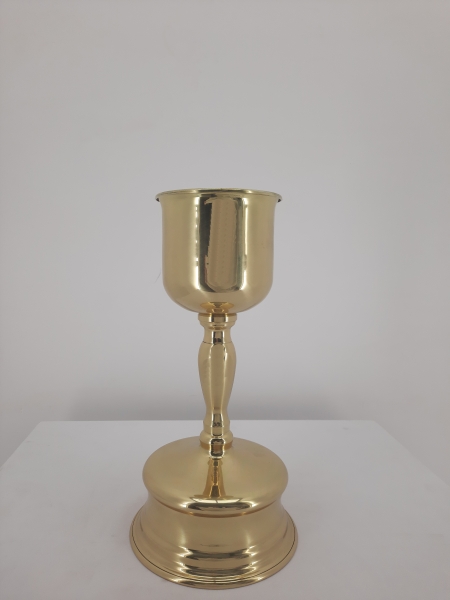 Потир чаша 0,5л, латунь, висота 27см