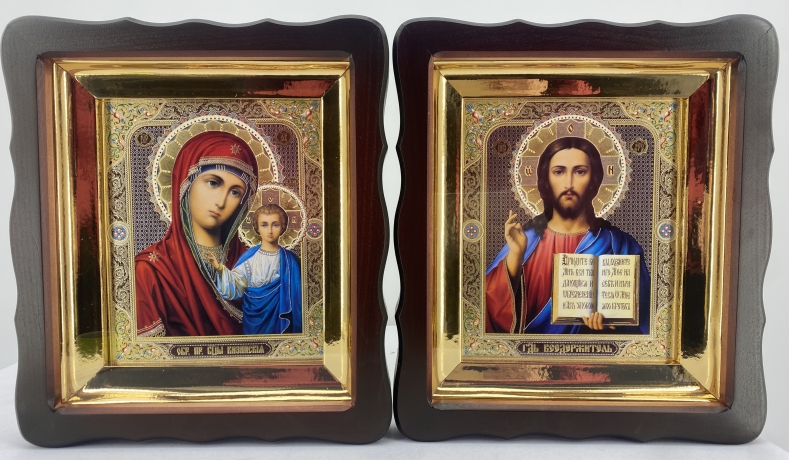 Ікони "Вінчальна пара" №17 26х23см