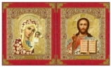 Ікона: "Вінчальна пара" (Софріно колір.) 18х21
