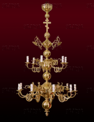 Панікадило 2 яруси, 15 свічок (№20)