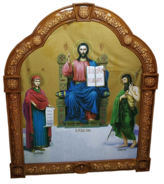 Икона в киоте 121х142