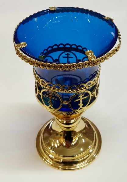 ЛАМПАДА НАСТОЛЬНАЯ №10А ЗОЛОЧЕНИЕ