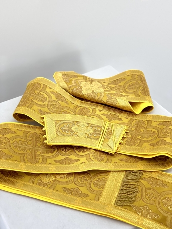 Орар парчевий, з поручами