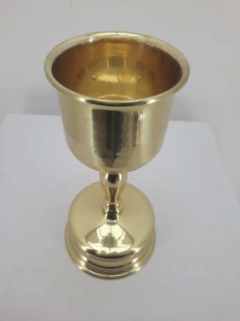 Потир чаша 1л, латунь, висота 29см