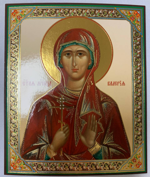 Ікона св. муч. Валерія