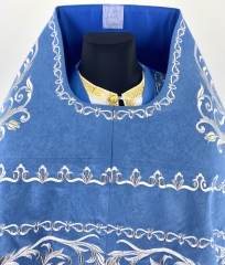 Облачення священника, вишите на Алобі, вишивка &quot;Троянда&quot; з вишитим галуном