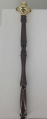 Підсвічник Дияконський, в руку, (фігурна ручка дерево) 59см 