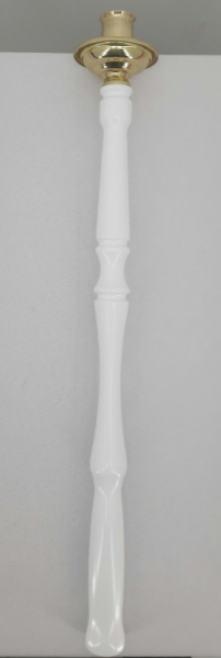 Підсвічник Дияконський, в руку, (фігурна ручка дерево) 59см