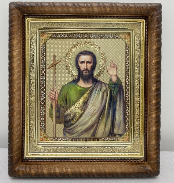 Ікона св. Іоанн Предтеча 22,5х25,5см 