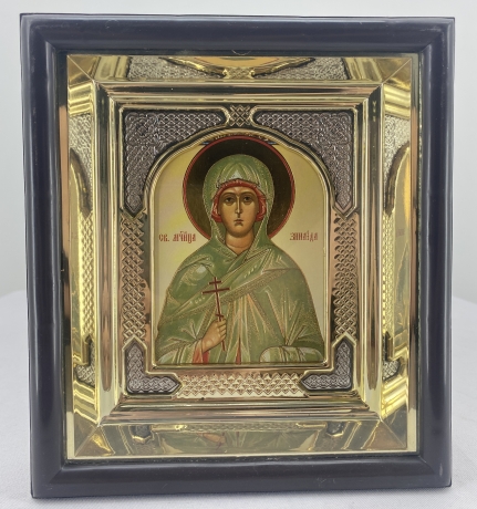 Ікона св. муч. Зінаїда 19х17см 