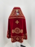 Облачення священника, вишите на оксамиті, вишивка "Коло" з вишитим галуном 