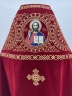 Облачення священника, вишите на оксамиті, вишивка "Коло" з вишитим галуном 