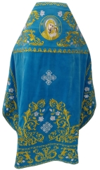 Облачення священника, вишите на оксамиті, вишивка &quot;Троянда&quot; з вишитим галуном