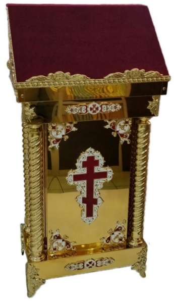 Аналой центральный 75см (малый крест)