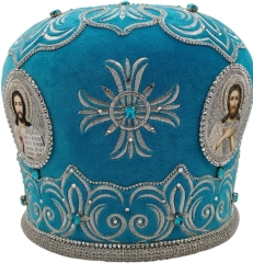 Митра  Вифлеемская  голубая