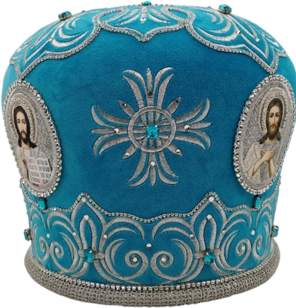 Митра  Вифлеемская  голубая