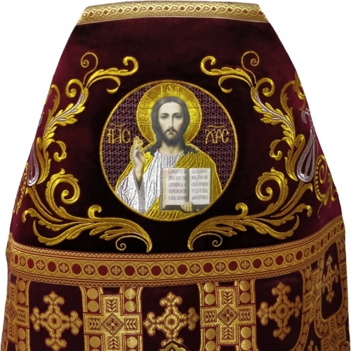 Облачение священника комбинированное из парчи