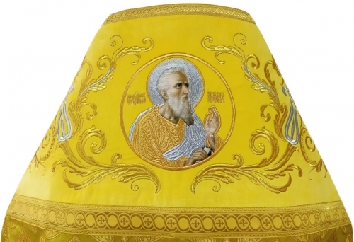 Облачение священника комбинированное из парчи