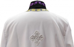 Подризник без вышивки, средний + узкий галун