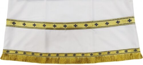 Подризник без вышивки, средний + узкий галун