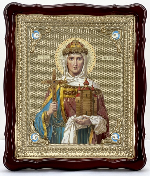 Икона свящ. равноап. кн. Ольга 50*43