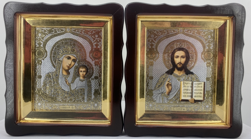 Ікони "Вінчальна пара" №2 26х23см