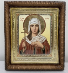 Ікона св. муч. Лариса 22,5х25,5см 