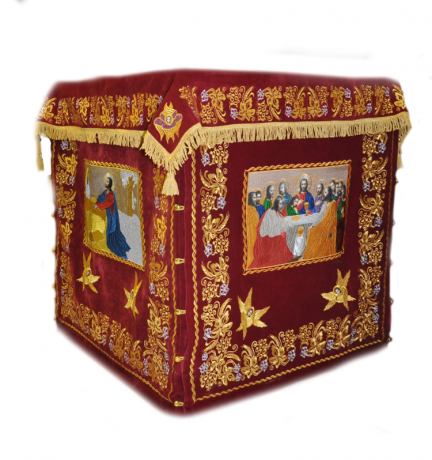 Облачення на престол "Колос" з широкою вишивкою