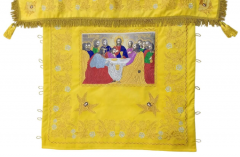 Облачення на престол &quot;Колос&quot; з широкою вишивкою