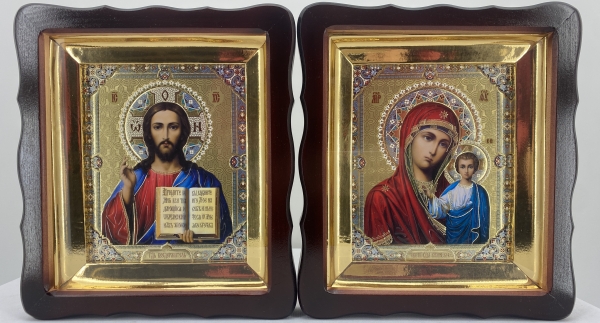 Ікони "Вінчальна пара" №32 26х23см