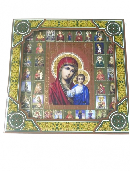 Ікона Богородиці "Казанська" 26х26см