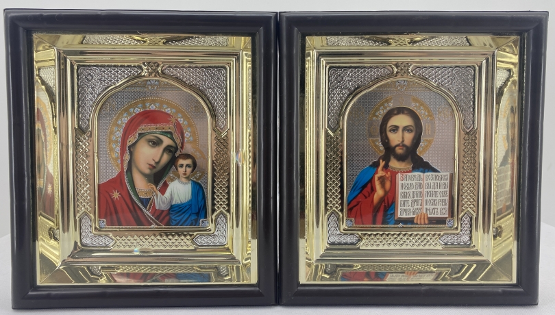 Ікони "Вінчальна пара" 19х17см 