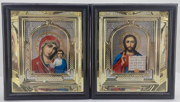 Ікони "Вінчальна пара" 19х17см 