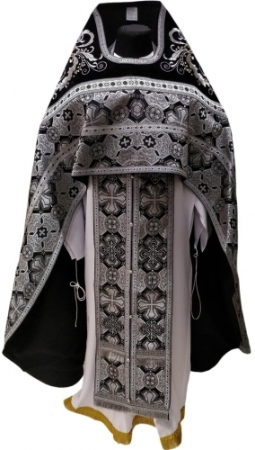 Облачение священника комбинированное из парчи