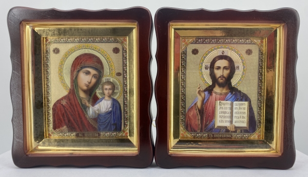 Ікони "Вінчальна пара" №18 26х23см