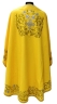 Облачення священника грецький крій, вишите на габардині, вишивка "Троянда" з пришивним галуном