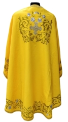 Облачення священника грецький крій, вишите на габардині, вишивка &quot;Троянда&quot; з пришивним галуном
