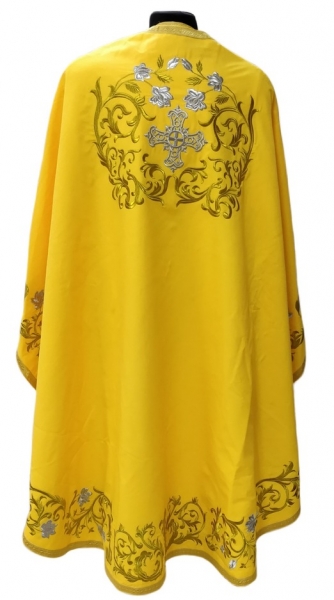 Облачение священника греческий крой, вишитое на габардине, вишивка