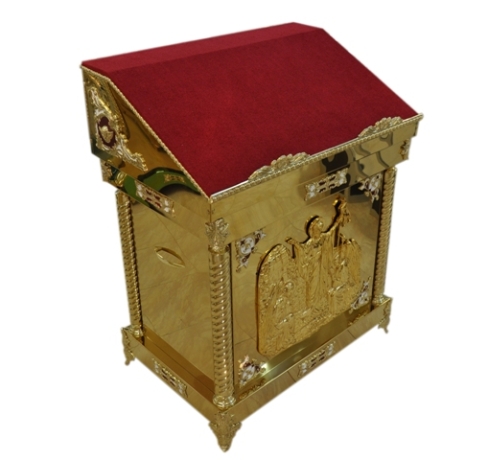 Аналой центральний (Воскресіння), 90х60см, (Висота 116-94см)