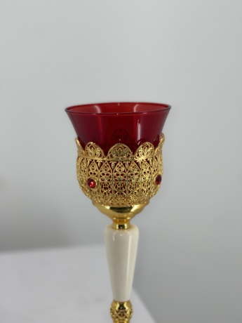 Напрестольна лампада, висота 29см, керам. встав.