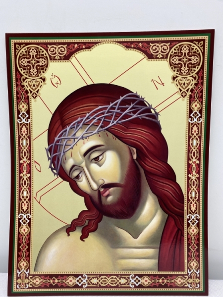 Кіот з літографіями Двунадесятих Свят 37,5х31см