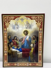 Кіот з літографіями Двунадесятих Свят 37,5х31см