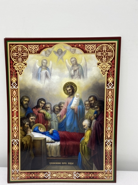 Кіот з літографіями Двунадесятих Свят 37,5х31см