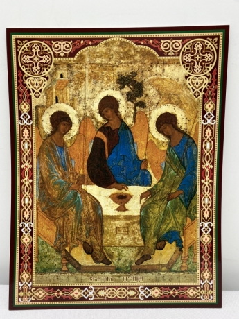 Кіот з літографіями Двунадесятих Свят 37,5х31см