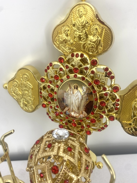 Трисвічник Пасхальний кит. №11 31х19х12см